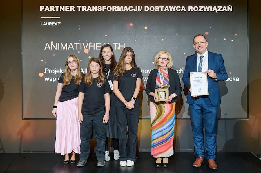 Animativ zdobywa prestiżowe wyróżnienie w konkursie dla innowatorów medycznych